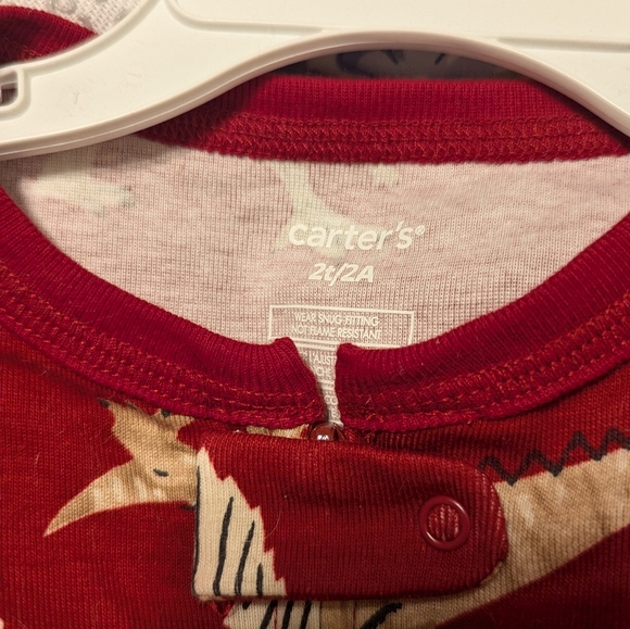 2T Boy's Footed Carter's Sleepers - Picture 5 of 8